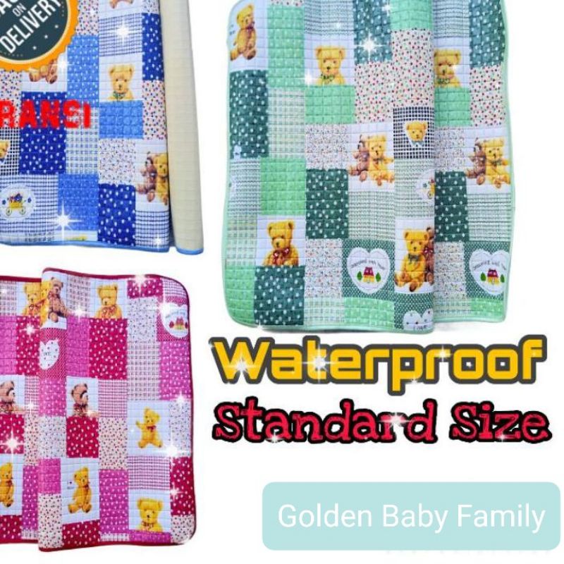 Perlak Bayi  50 x 70 Cm / 80 X 70 Cm / Jumbo 110 X 70 Cm merk Kevin Baby