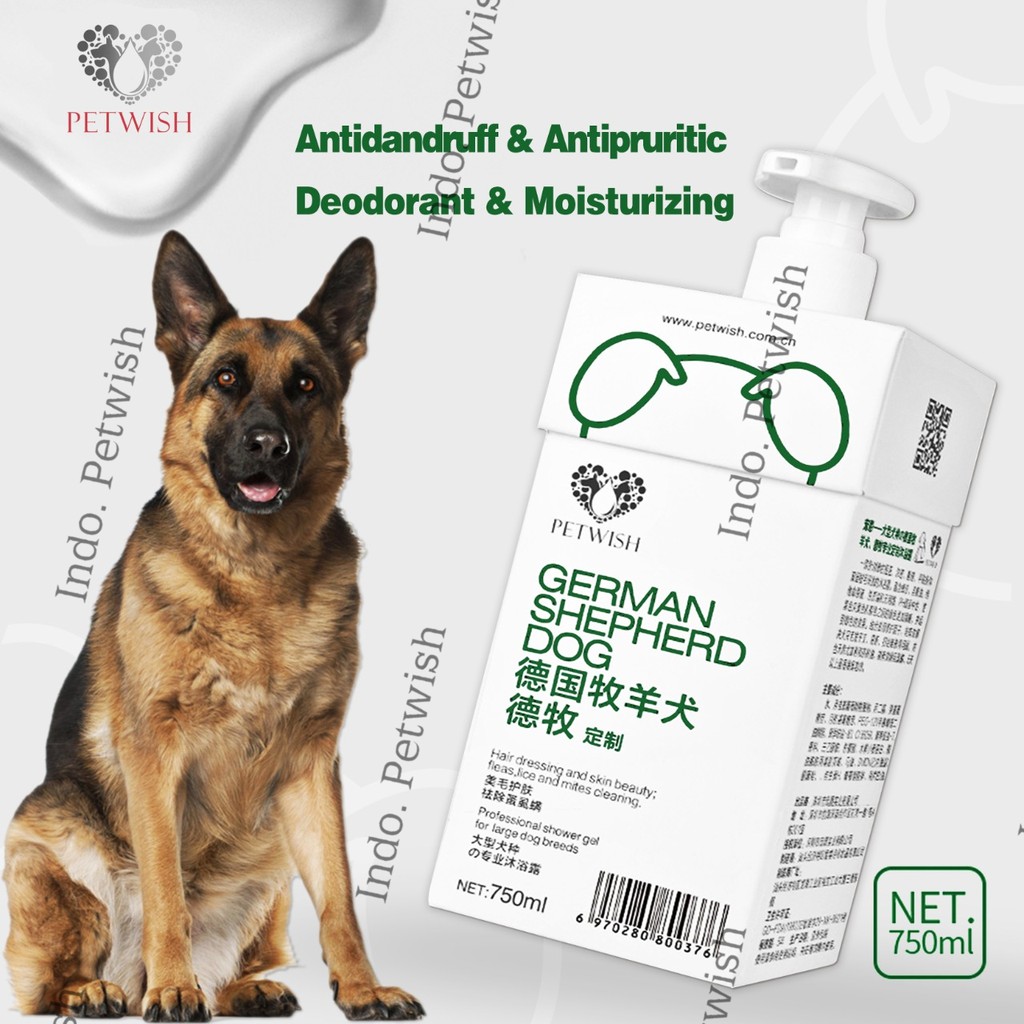 Petwish Shampoo Anjing 750ML - German Shepherd - Dog Shampoo