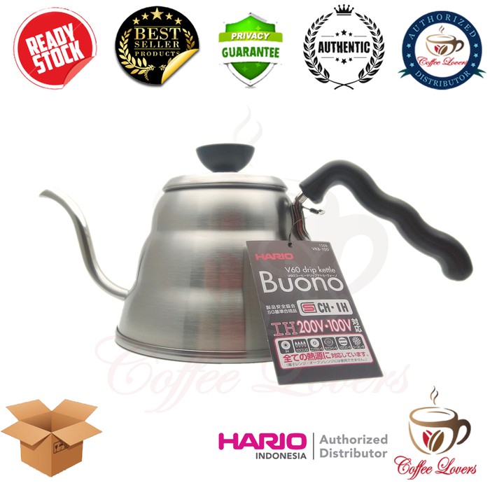 

HARIO V60 KETTLE BUONO SMALL VKB-100HSV