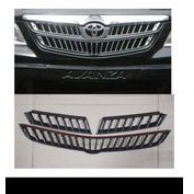 List Grill Depan Model Camry Hitam Avanza / Xenia lama 2005-2011