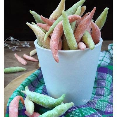 

Kue Bidaran Manis Warna-Warni - 250 gram / Manis