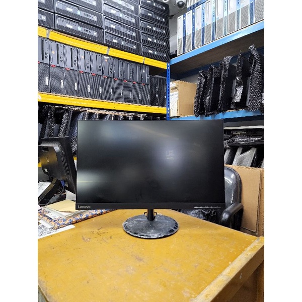 MONITOR LED DELL 22 INCH WIDE RESOLUSI FULL HD 1920X1080 KAKI NAIK TURUN BISA DI PUTAR