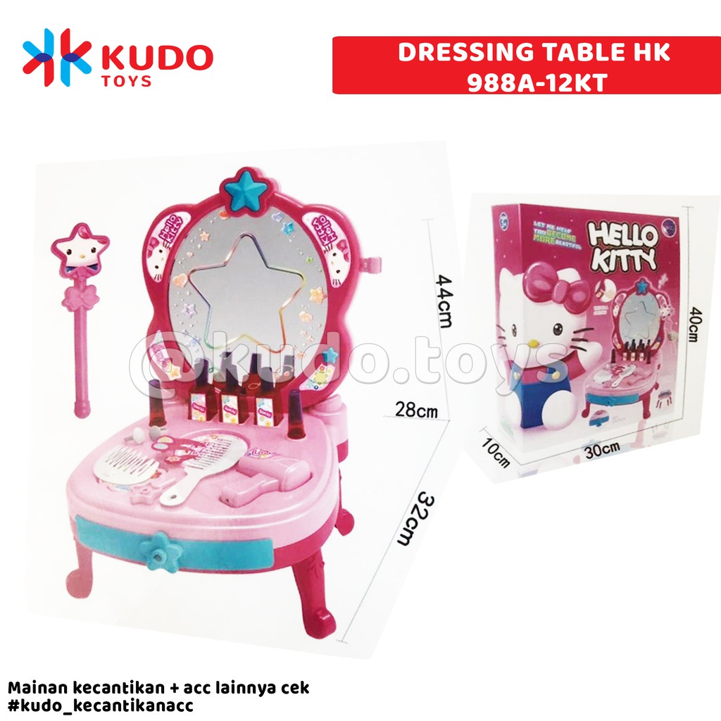 Mainan Anak Anak Dressing Table Hello Kitty 24 988a 12kt Shopee Indonesia Mainan Anak Anak Dressing Table Hello Kitty 24 988a 12kt Shopee Indonesia