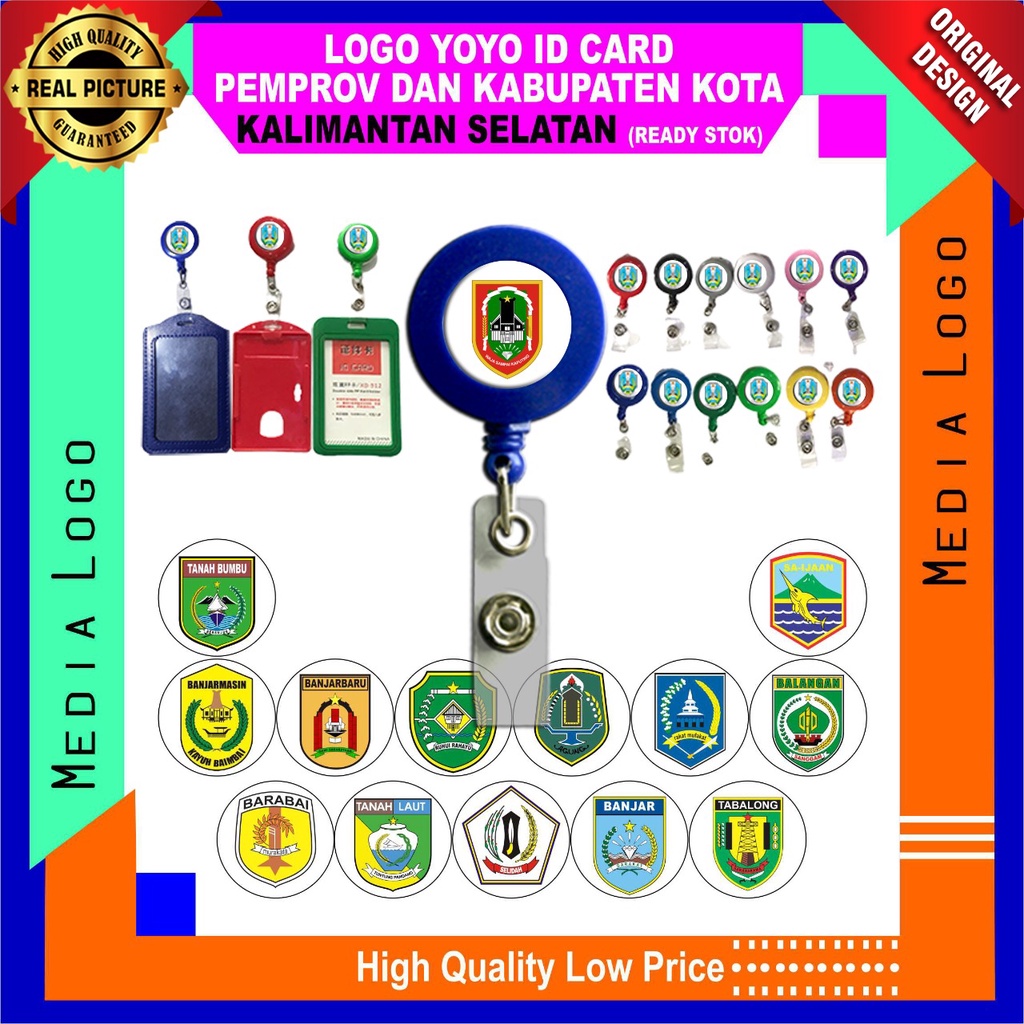 

READY STOCK LOGO YOYO PEMROV -PEMKAB KALIMANTAN SELATAN