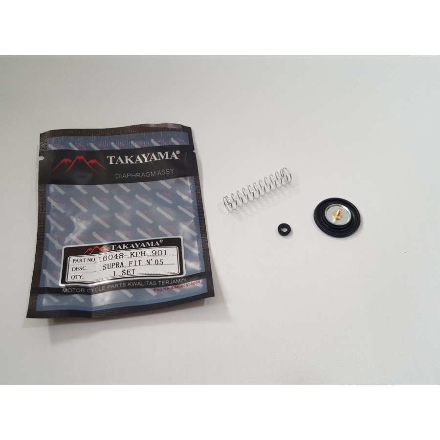 DIAPHRAGM ASSY + Per Supra Fit New '05 [16048-KPH-901]