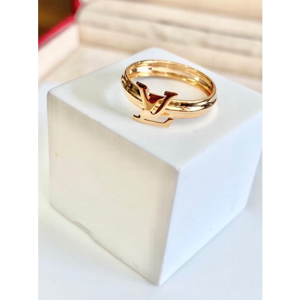 Cincin Emas Asli LV Emas Asli kadar 700 16k