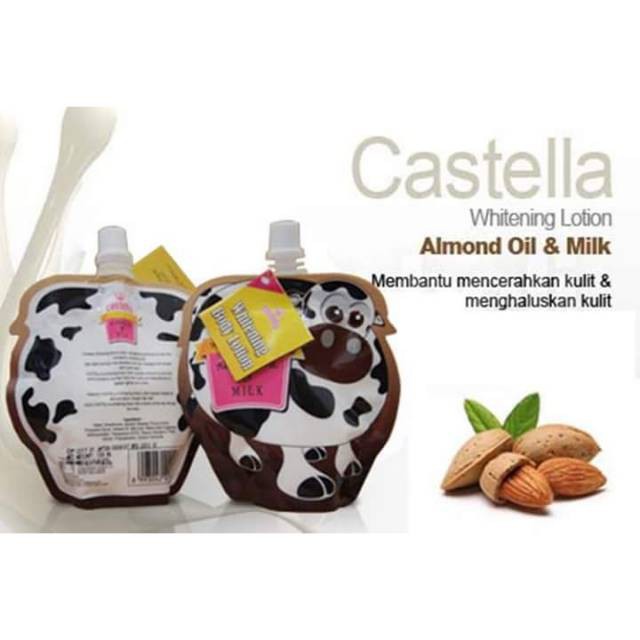 New Packaging - Lotion Castella Sapi Original BPOM Lotion Almond Oil &amp; Milk Lotion Badan Lotion Sapi