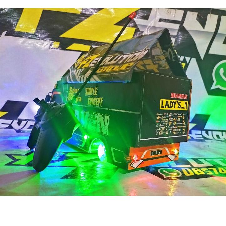 Terbagus.. Miniatur truk Oleng Remote