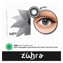 Softlens Zuhra - GREY (Minus -5.00 s/d -10.00) ber-MUI Halal