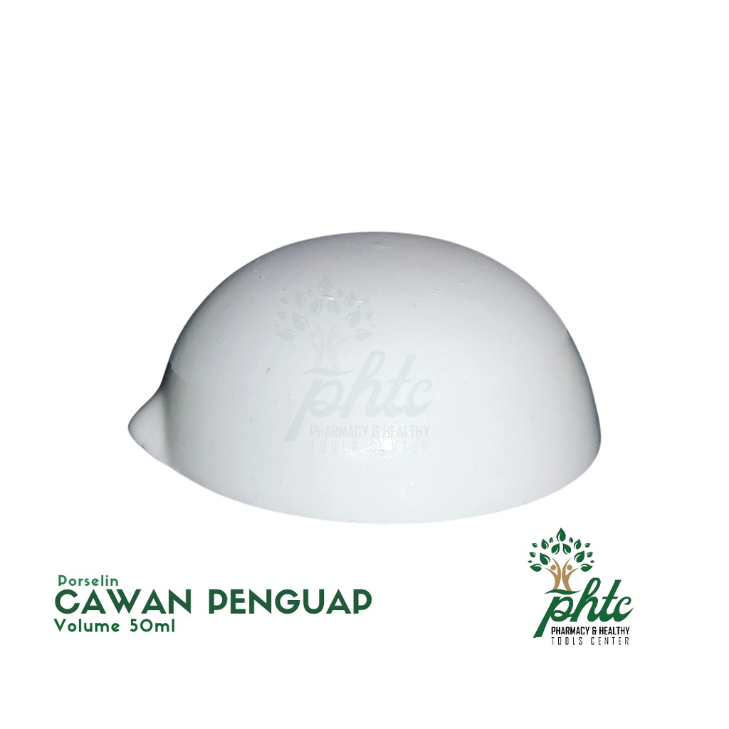 Cawan Uap 50ml l Cawan Porselin 50ml - Cawan Penguap
