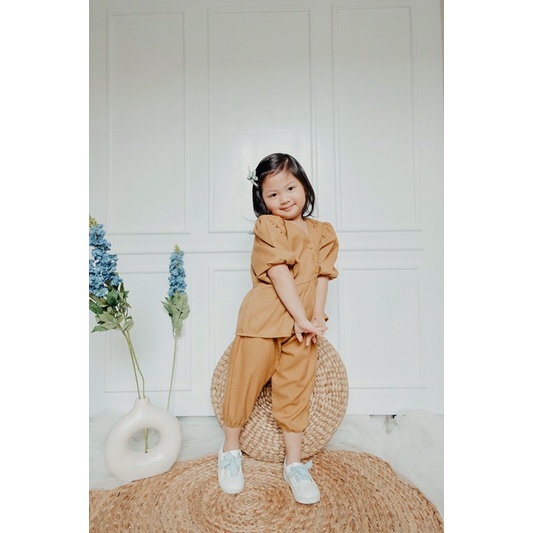 RACHIDKIDS / SETELAN ANAK CEWEK LUCU / BELLARIA SET ANAK
