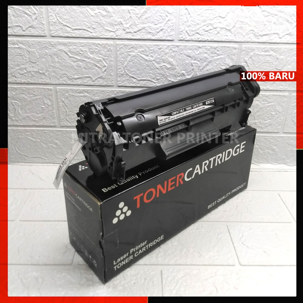 Toner Catridge Untuk Printer HP1010/1020/1022/3030 CANON LBP-2900/3000/MF4320d catridge Q2612A/FX9/CRG303