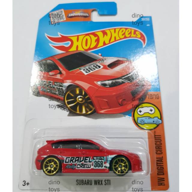 hotwheels subaru wrx sti