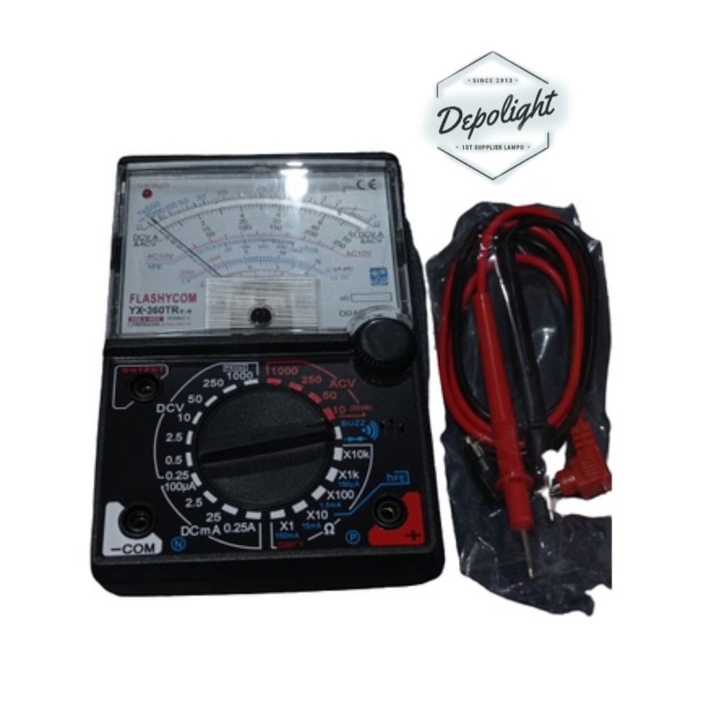 Multitester Analog / Tespen Digital Sensor / Alat Tester Multimeter AC DC Voltage