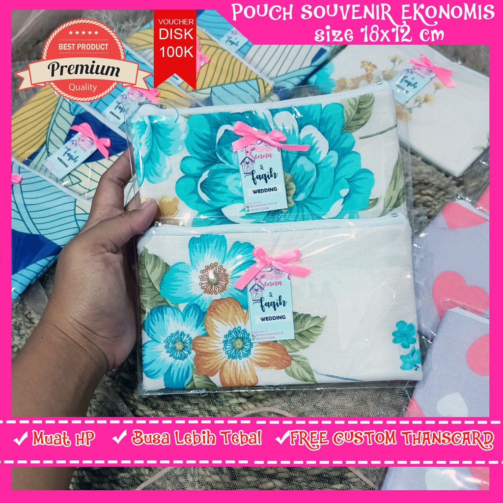 Souvenir Pouch Ekonomis Packing