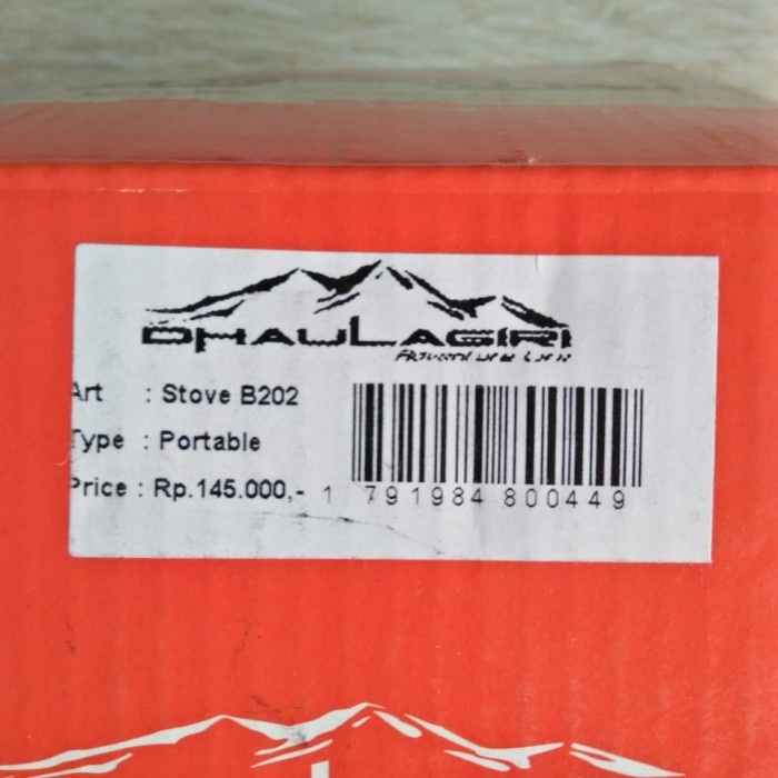 Kompor Camping Kotak Dhaulagiri B202 Original Portable Outdoor Stove