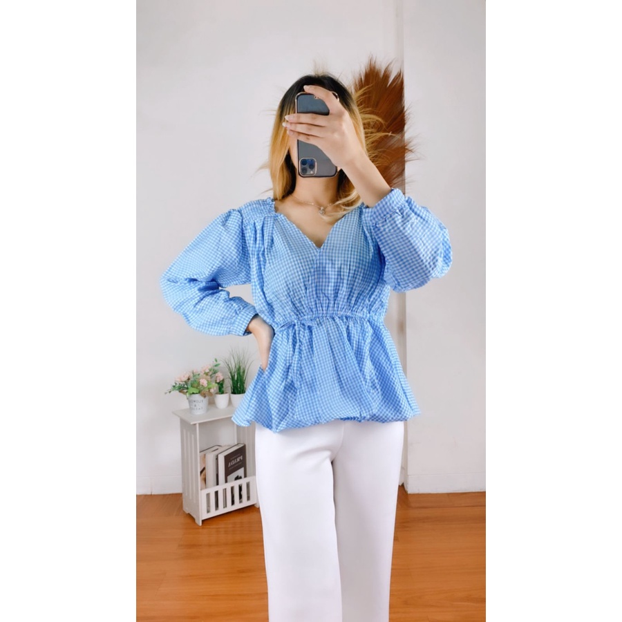 RX FASHION - SABRINA MINISU / BLOUSE SABRINA / KEM SINTA / CHAIGA BLOUSE