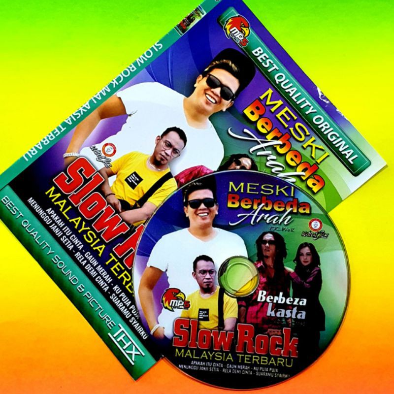 Kaset Video Musik Lagu Slow Rock Malaysia Isi 76 Lagu Terpopuler Berbeza Kasta Shopee Indonesia
