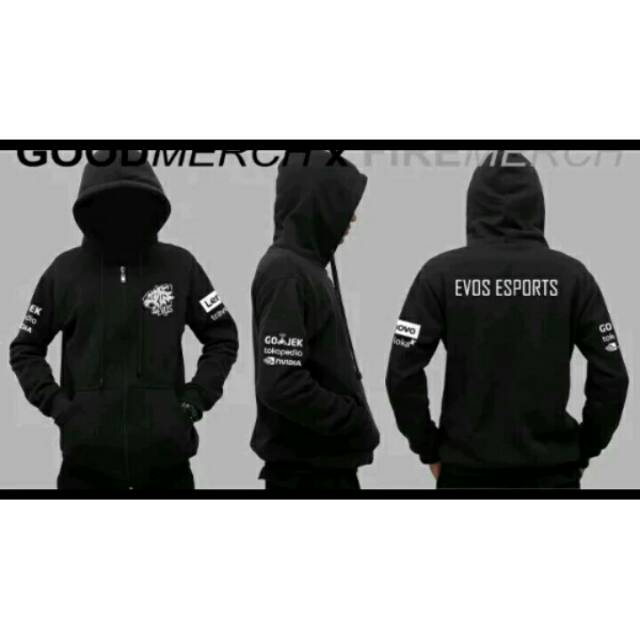 JAKET ZIPPET EVOS ESPORT TERBARU