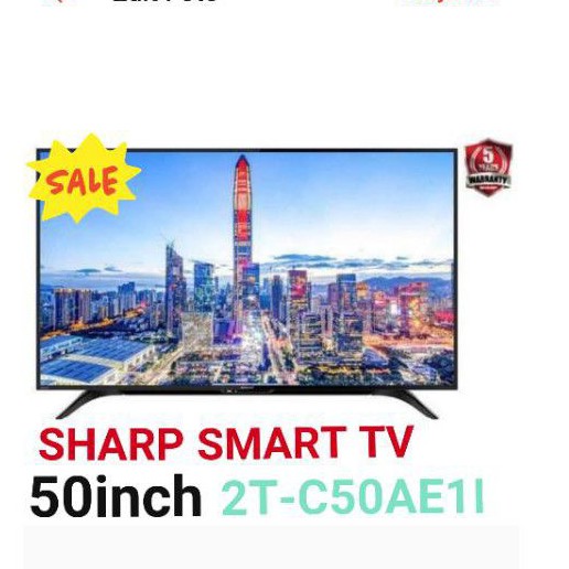 promo SharpLED50inch Smart TV 2T-C50AE1I