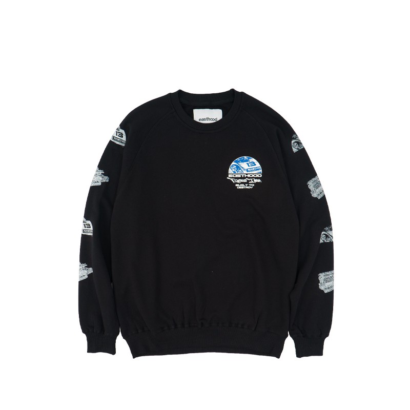 Easthood Racing Sweater Crewneck Hitam