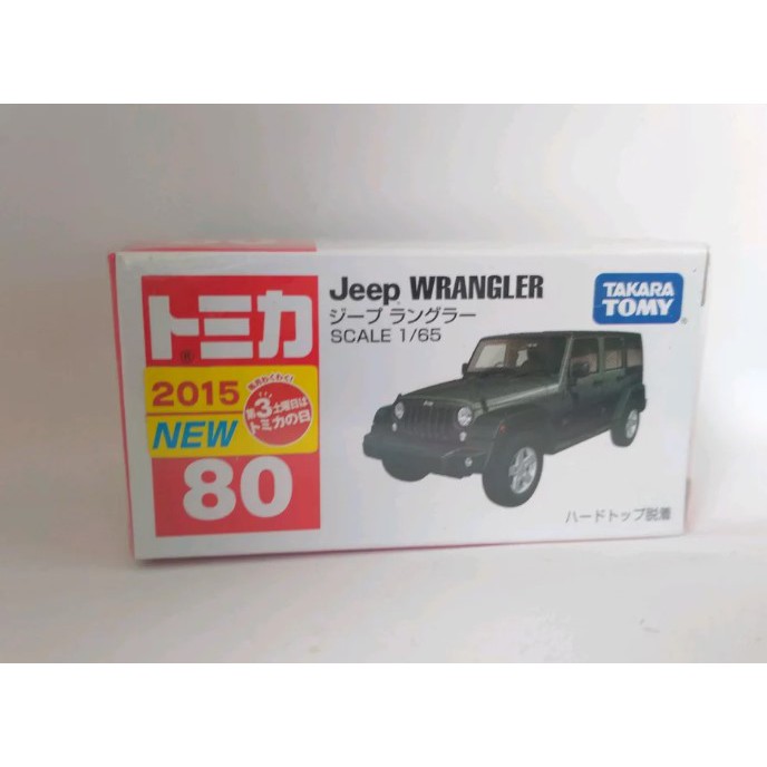 Jeep Wrangler Hitam Tomica