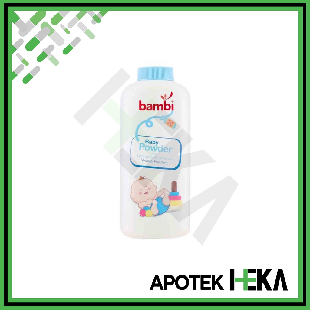 Bambi Baby Powder 100 g - Bedak Bayi (SEMARANG)