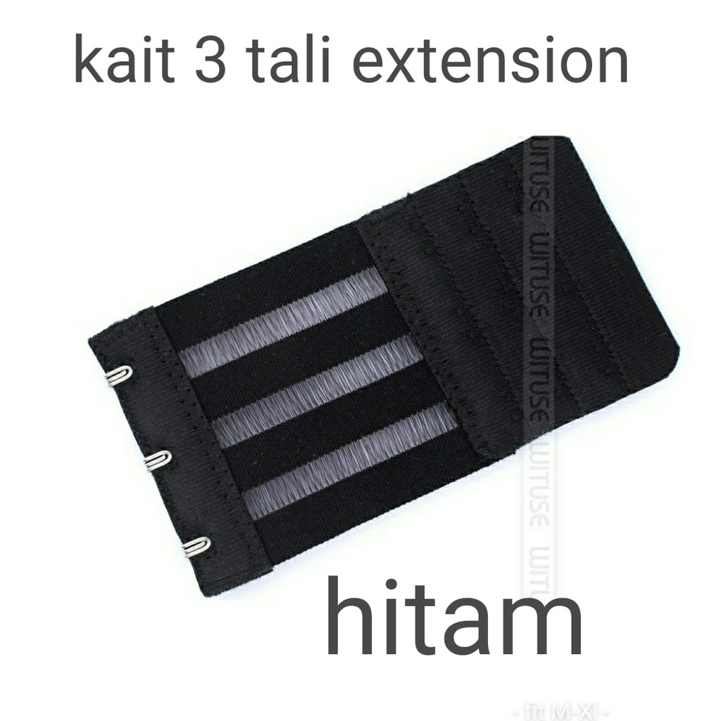 Kait Bra Super Extender Tally Kait Bh Kait 2 Kait 3 Kait Tambahan Bh Pemanjang Lingkar Dada Pada Bra