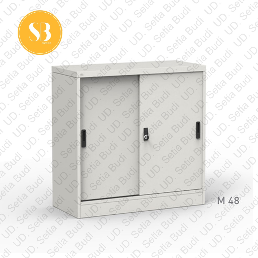 Lemari Kerja / Cabinet + Pintu Panel Geser Modera M 48 MX-Class