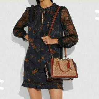 COACH Dreamer in Signature with Snakeskin Tas COACH COACH Dreamer in Signature with Snakeskin Tas COACH