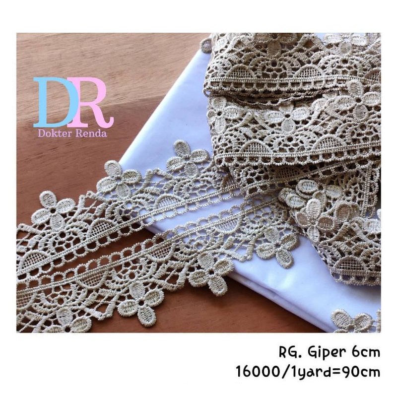 renda giper mocca 6cm