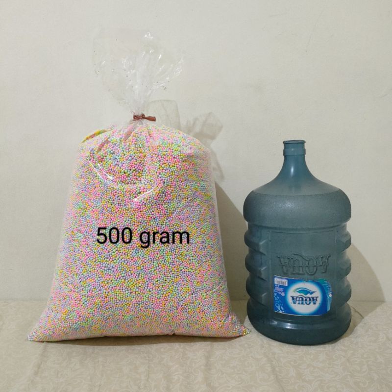 

Styrofoam Gabus Butiran Warna Kiloan