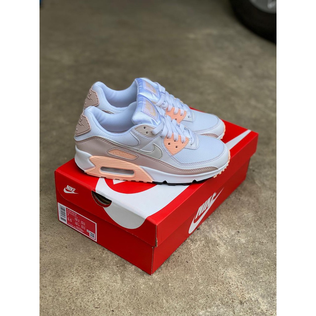 NIKE AIR MAX 90 WHITE BARELY ROSE Original BNIB