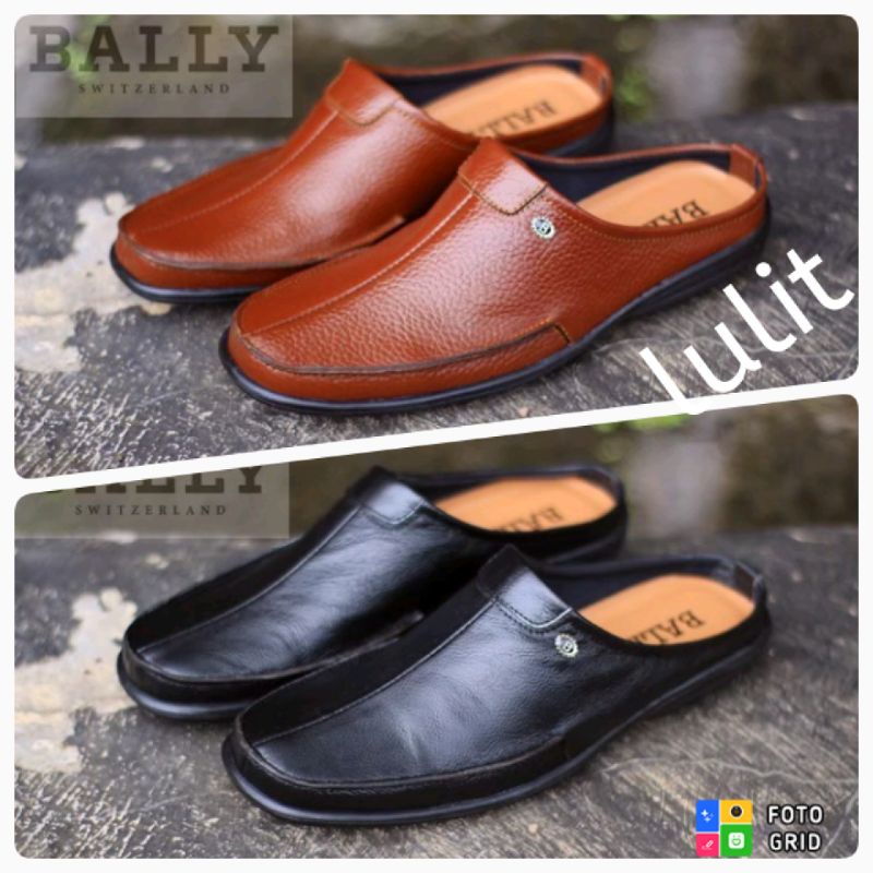 sepatu sandal bustong kulit pria