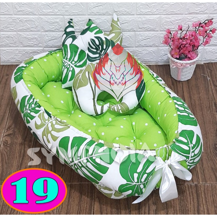 [COD] [NEW ARRIVAL} [Baby Nest Free Bantal Peyang Mahkota / Babynest / Kasur Bayi