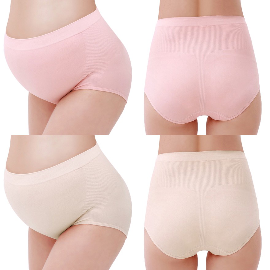 MOOIMOM SEAMLESS HIGH WAIST PROP BELLY MATERNITY BRIEFS