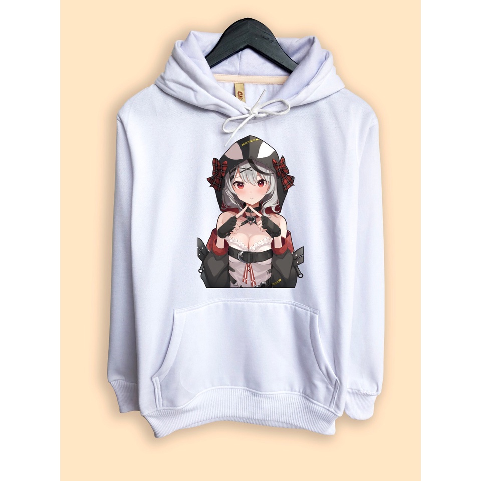 Jaket Hoodie Anime Hololive Sakamata Chloe Cute Vtuber