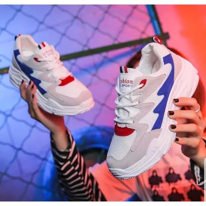 Sepatu Sneakers Wanita Sneakers Selop Wanita Srs Wanita Sepatu Se MD955  SneakersStacyana Sds334 -