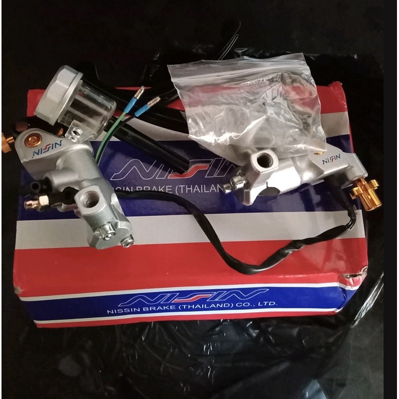 Master rem nissin set kiri kanan assy nissin semua motor universal