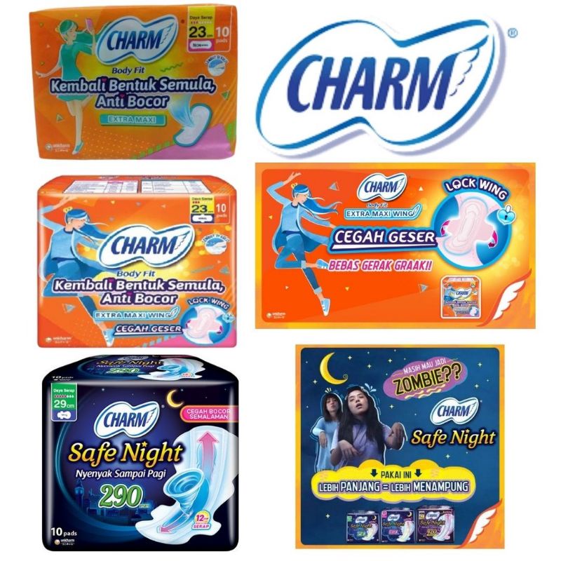 CHARM BODY FIT/PEMBALUT WANITA