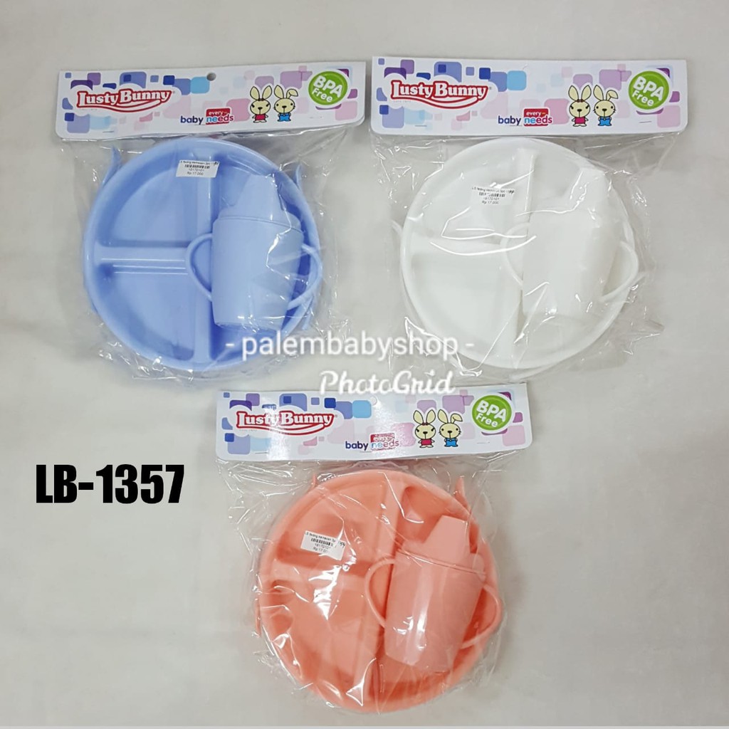 Lusty Bunny Feeding Kemasan/perlengkapan makan bayi/gift set