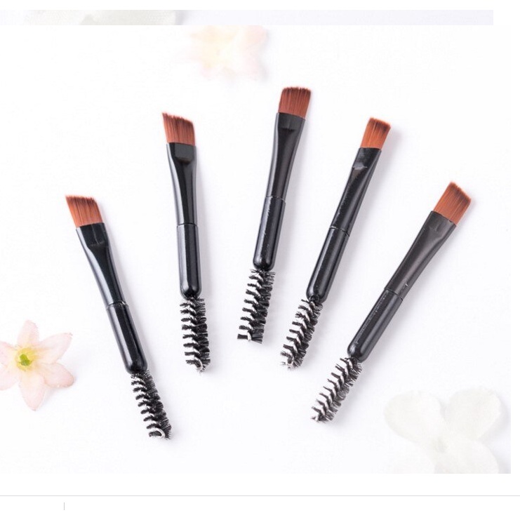 KUAS MINI 2in1 5.5 - EYEBROW BRUSH