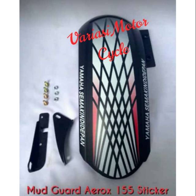 MUDGUARD AEROX 155 STICKER / SPAKBOR  BAN  KOLONG AEROX / MUD GUARD