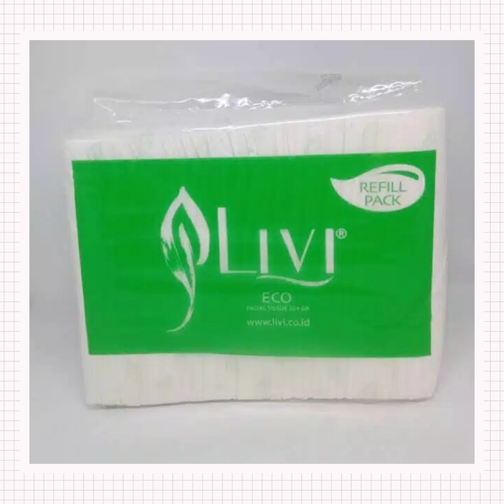 Livi Eco Facial Tissue (Refill Pack)