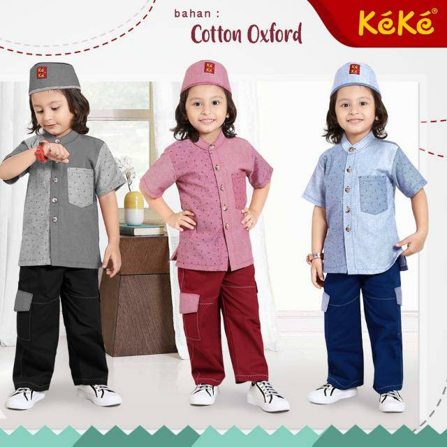 Baju Koko anak Keke