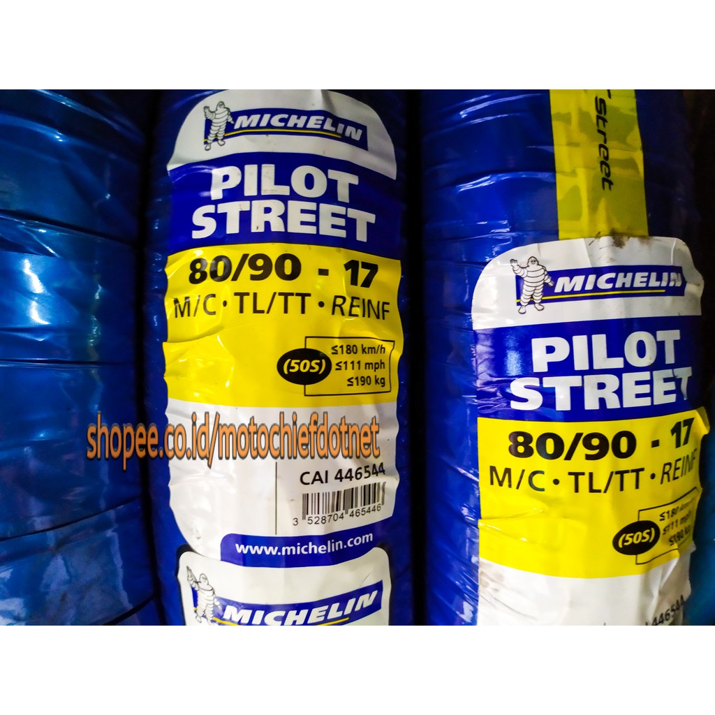Ban Michelin Pilot Street 80/90 - 17