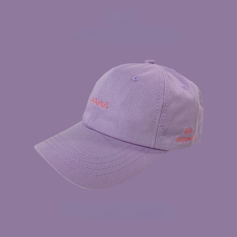 Topi Baseball Motif Bordir Tulisan Untuk Pria Dan Wanita