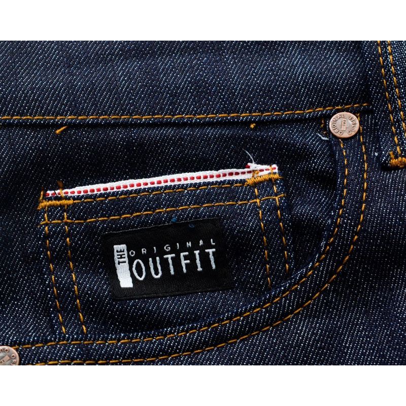 CELANA JEANS PRIA SELVEDGE RAW DENIM ORIGINAL THE OUTFIT TERBARU