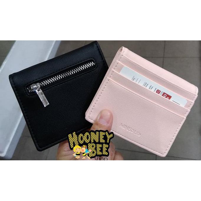 Japan Quality Dompet Short Simple Miniso Dompet Kartu Koin Wanita Shopee Indonesia