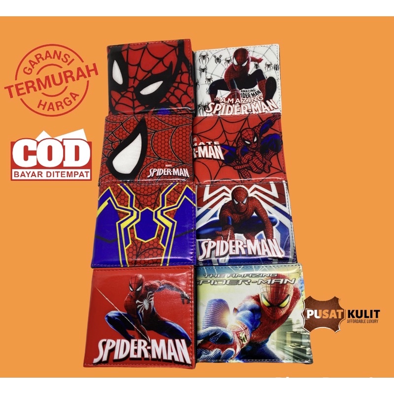 DOMPET ANAK KARAKTER SPIDERMAN DOMPET ANAK COWOK DOMPET ANAK MURAH MERIAH DOMPET ANAK LIPAT MURAH MERIAH DOMPET ANAK COWOK li